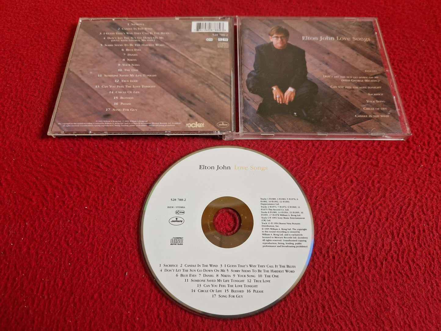 ELTON JOHN LOVE SONGS CD