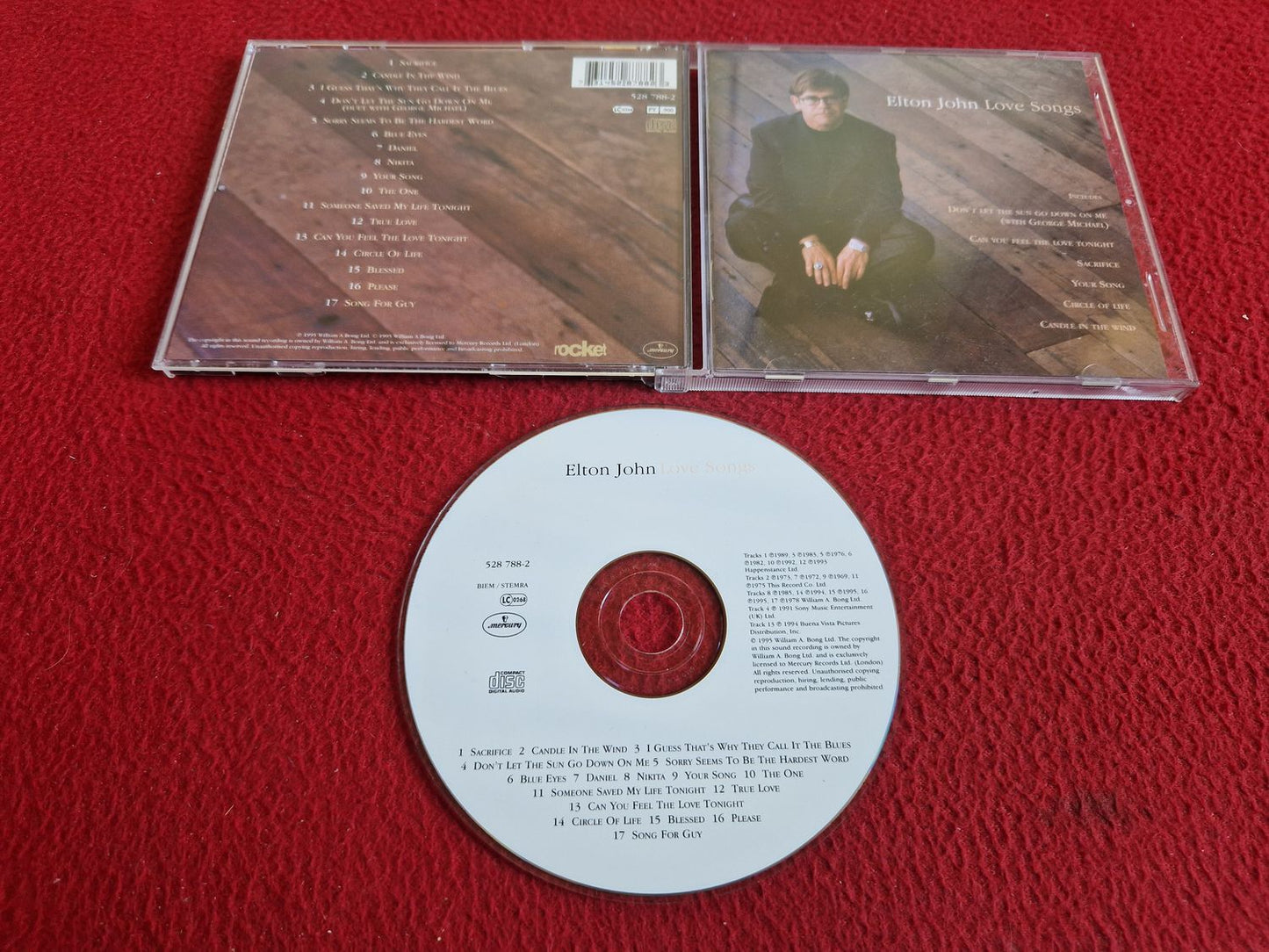 ELTON JOHN LOVE SONGS CD