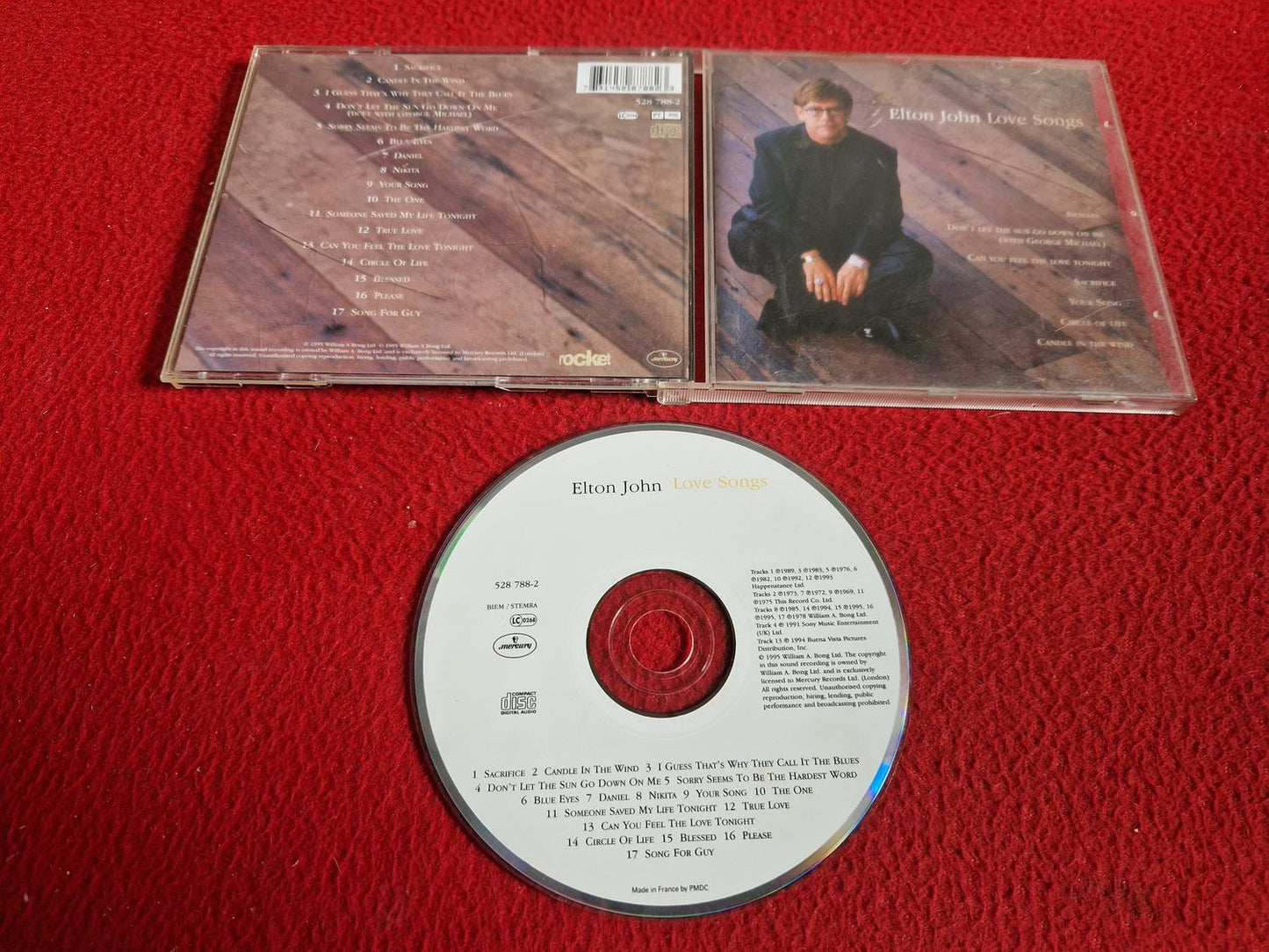 ELTON JOHN LOVE SONGS CD