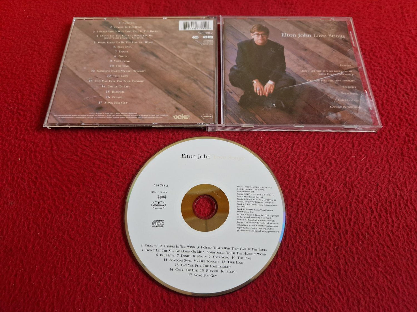 ELTON JOHN LOVE SONGS CD