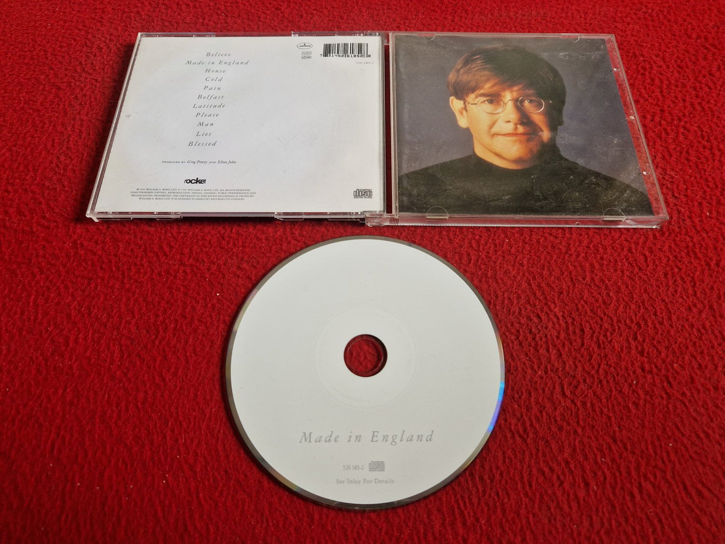 ELTON JOHN MADE IN ENGLAND CD