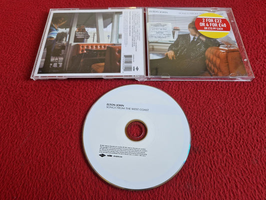 ELTON JOHN SONGS FROM THE WEST COAST CD