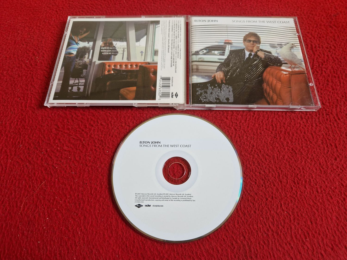 ELTON JOHN SONGS FROM THE WEST COAST CD