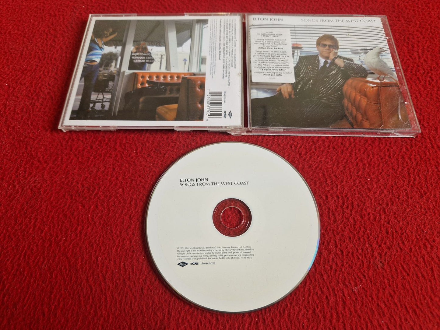 ELTON JOHN SONGS FROM THE WEST COAST CD