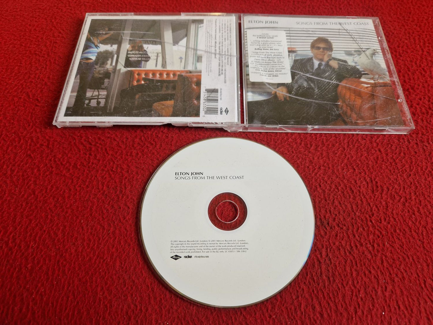 ELTON JOHN SONGS FROM THE WEST COAST CD