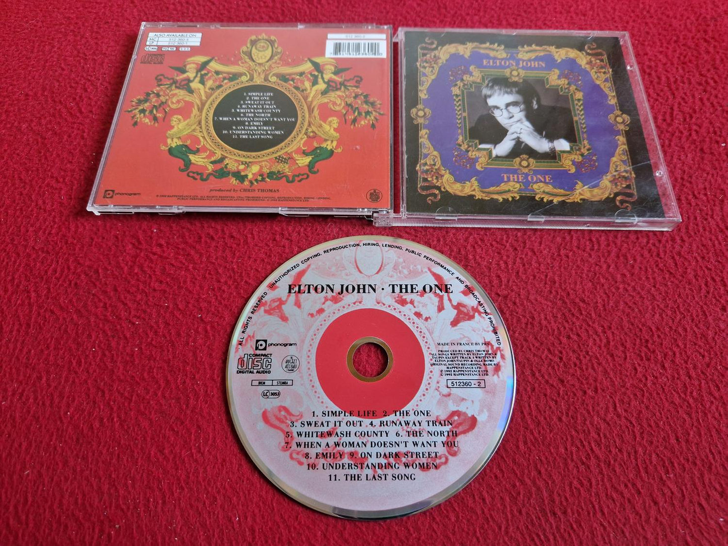ELTON JOHN THE ONE CD