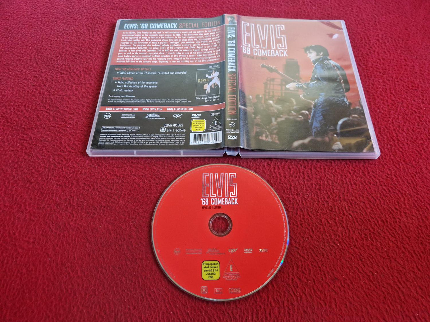ELVIS '68 COMEBACK SPECIAL EDIITON DVD