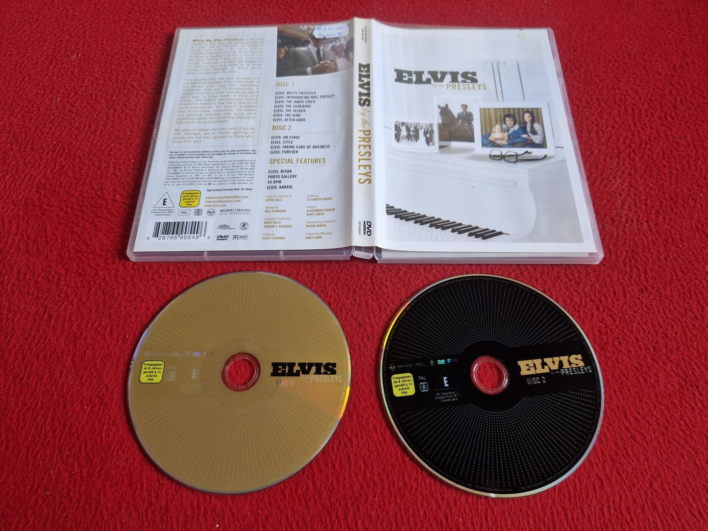 ELVIS BY THE PRESLEYS DVD