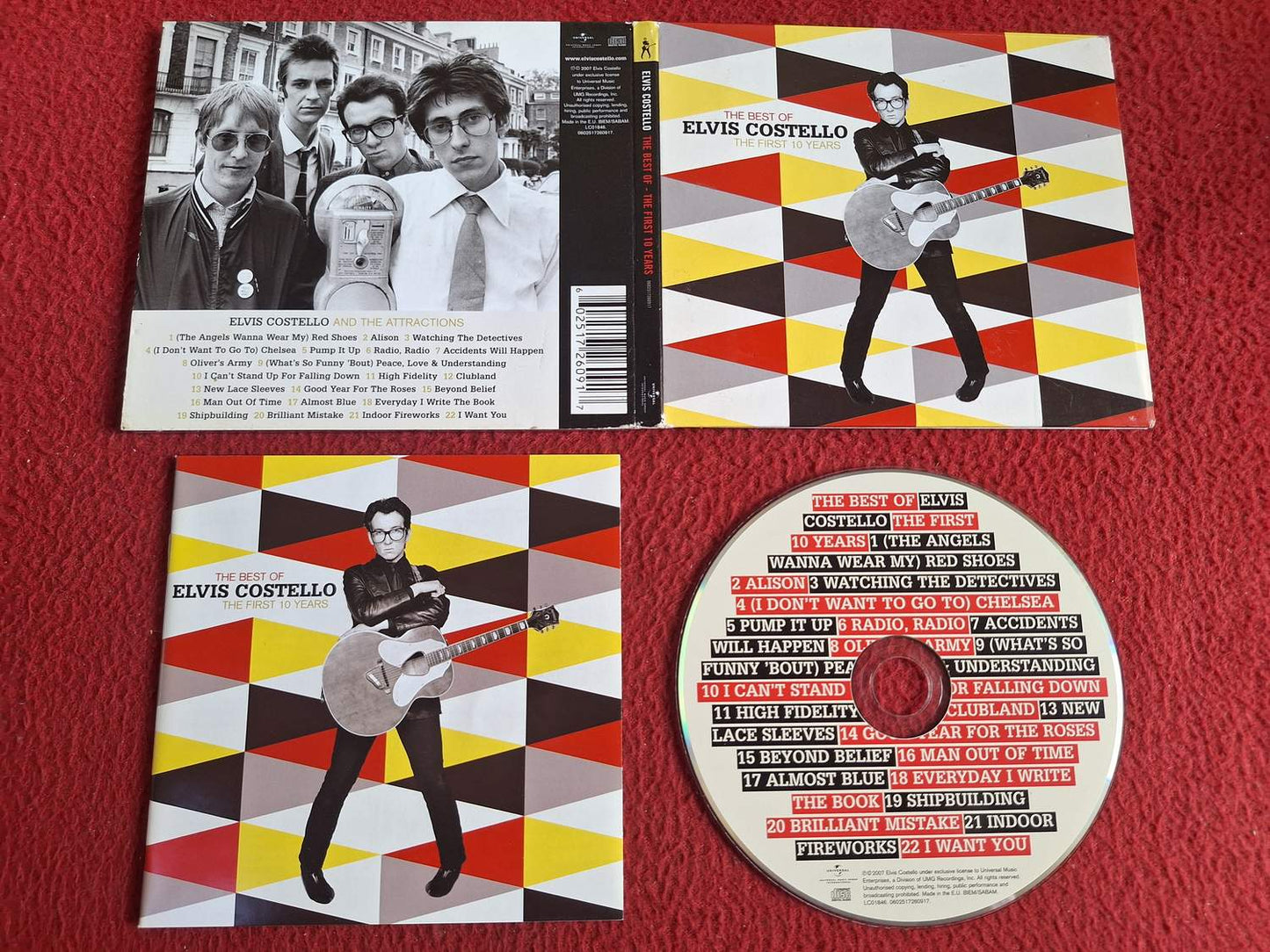 ELVIS COSTELLO THE BEST OF THE FIRST 10 YEARS CD
