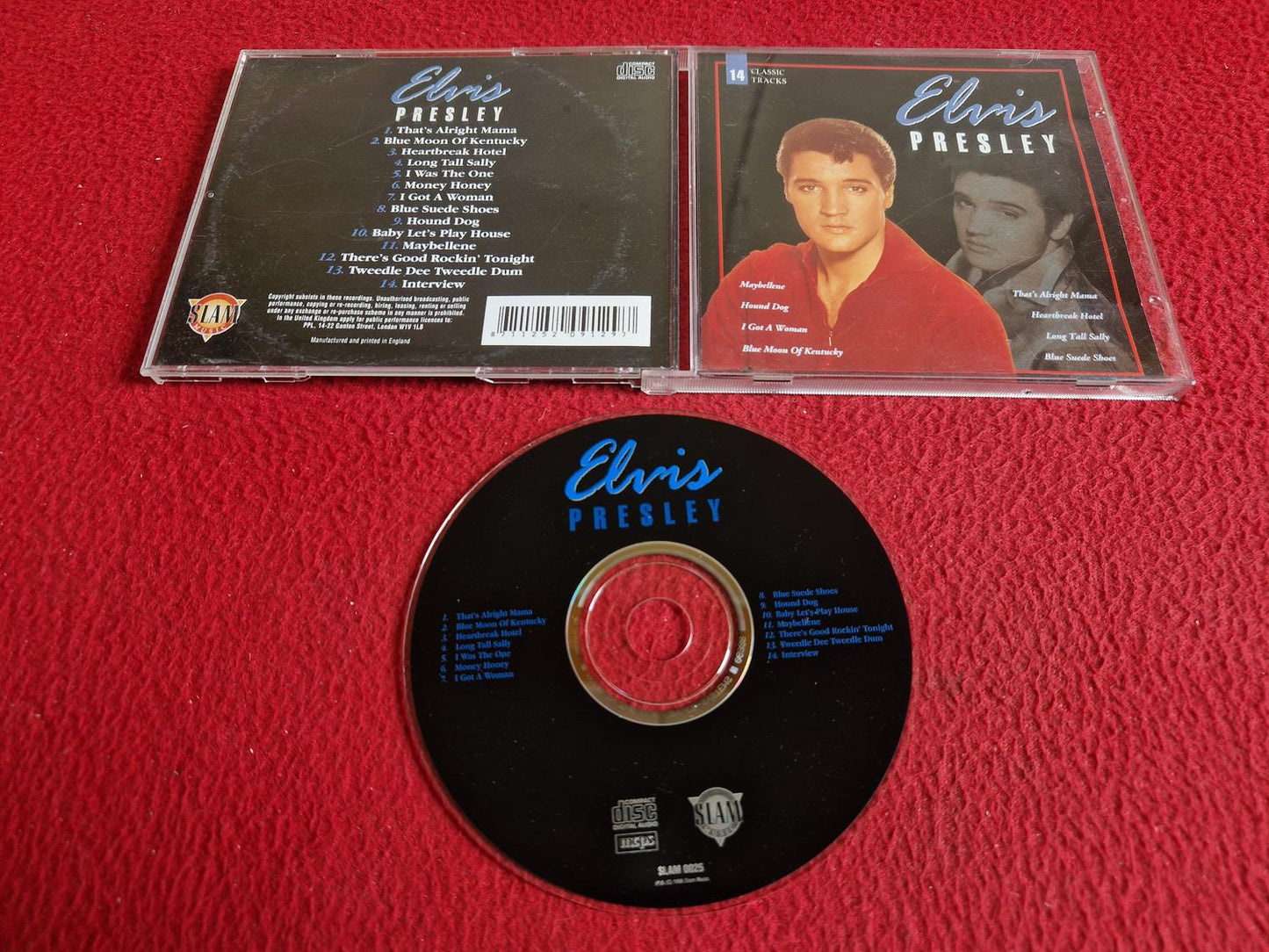 ELVIS PRESLEY - 14 CLASSIC TRACKS CD
