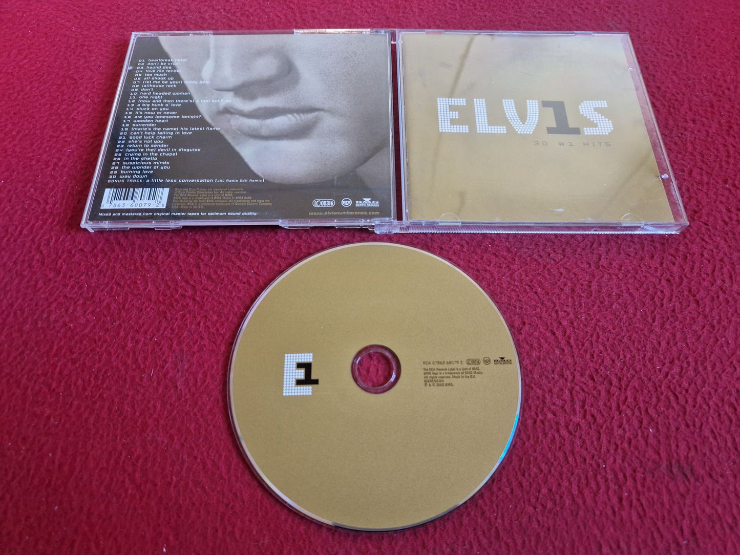 ELVIS PRESLEY 30 #1 HITS CD