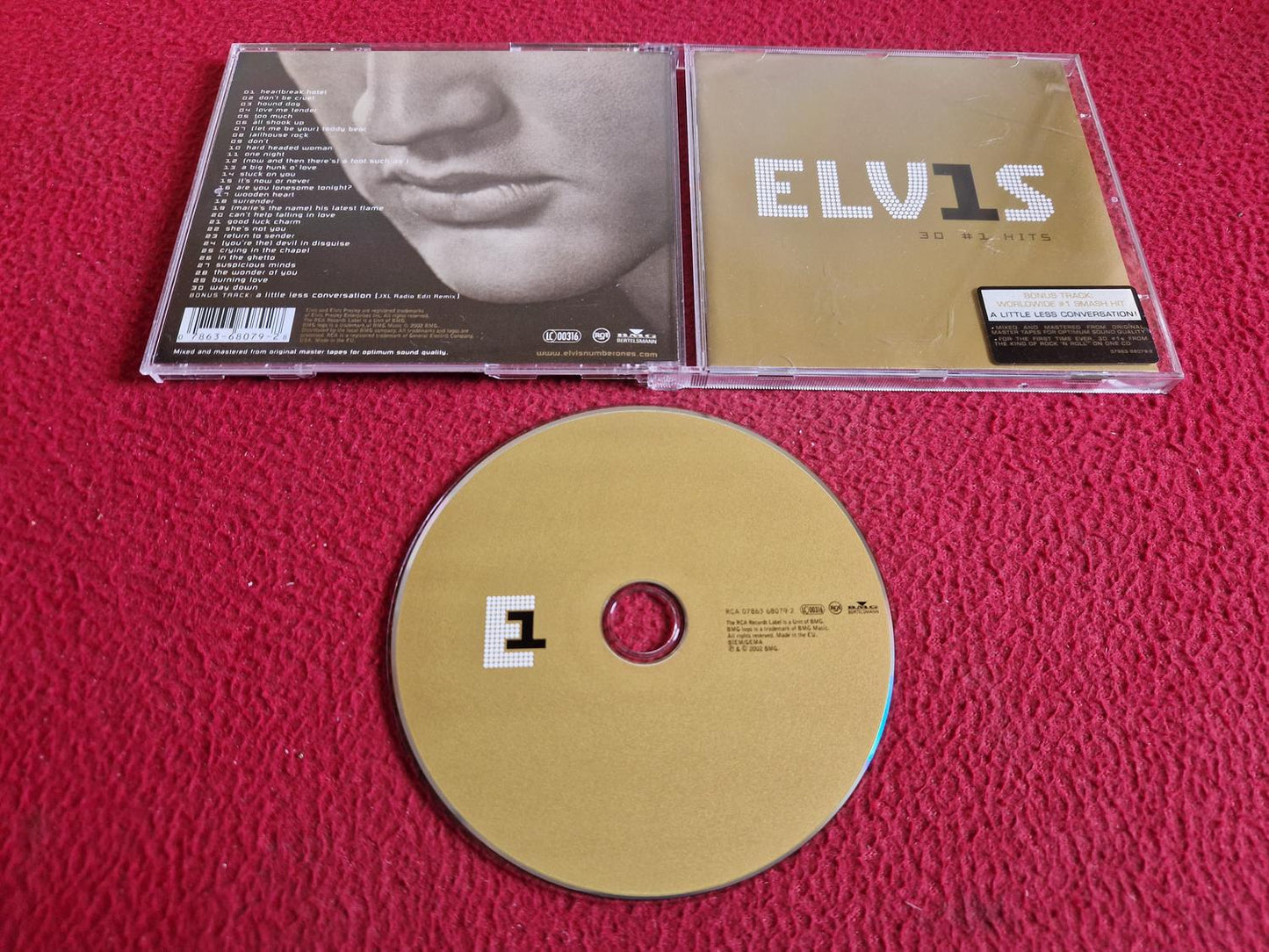 ELVIS PRESLEY 30 #1 HITS CD