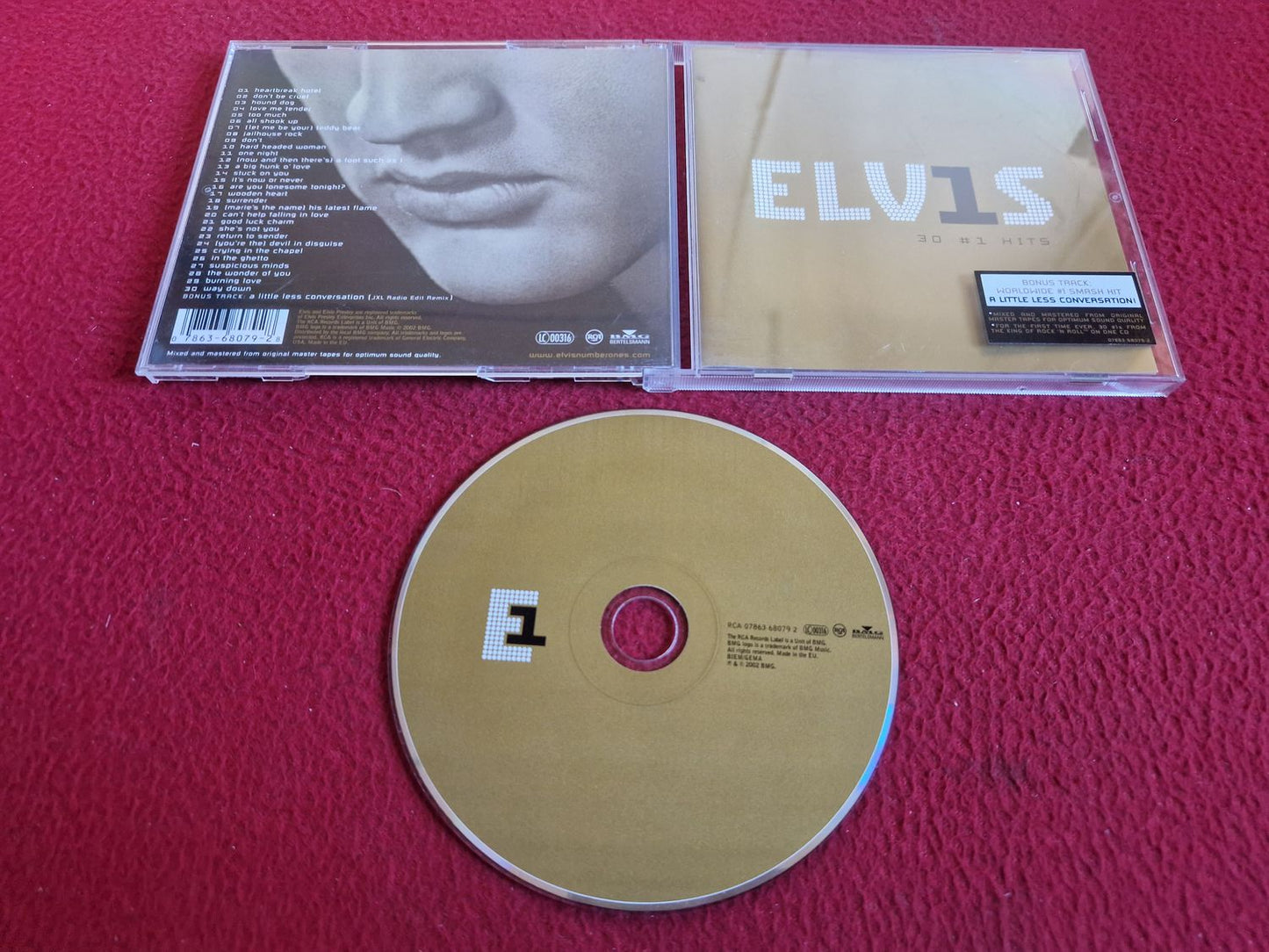ELVIS PRESLEY 30 #1 HITS CD