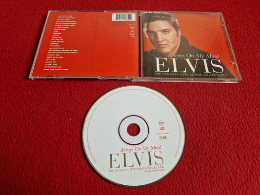 ELVIS PRESLEY ALWAYS ON MY MIND THE ULTIMATE LOVE SONGS COLLECTION CD