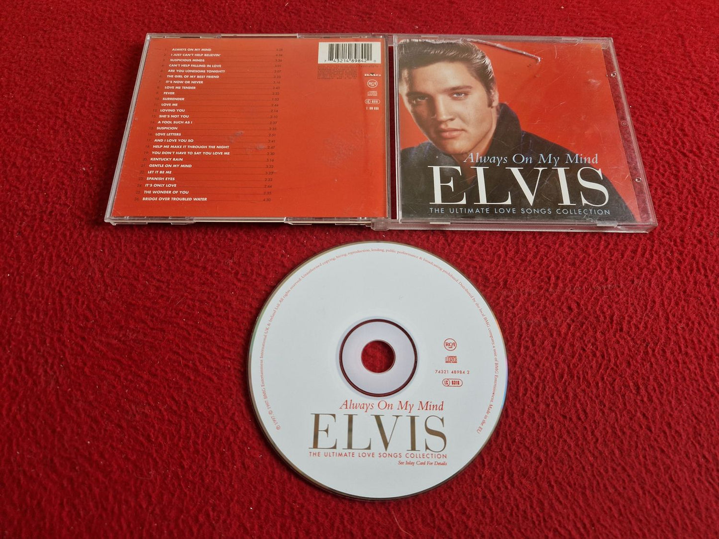 ELVIS PRESLEY ALWAYS ON MY MIND THE ULTIMATE LOVE SONGS COLLECTION CD