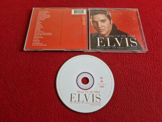 ELVIS PRESLEY ALWAYS ON MY MIND THE ULTIMATE LOVE SONGS COLLECTION CD
