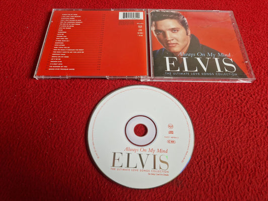 ELVIS PRESLEY ALWAYS ON MY MIND THE ULTIMATE LOVE SONGS COLLECTION CD