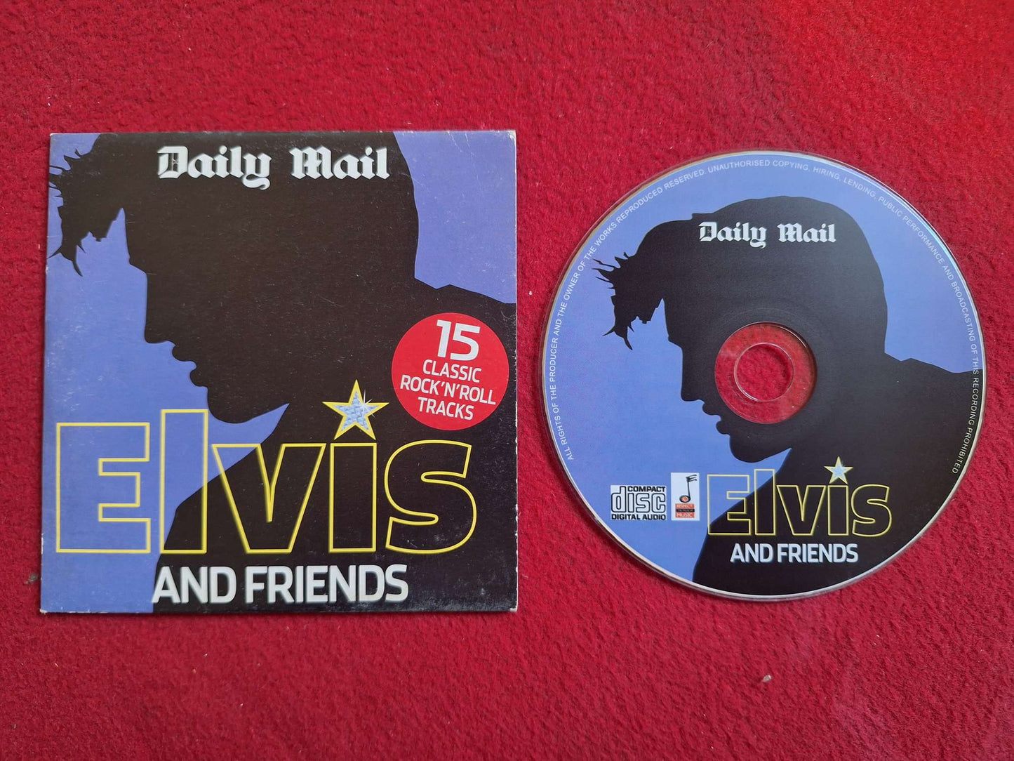 ELVIS PRESLEY AND FRIENDS [ DAILY MAIL ] CD