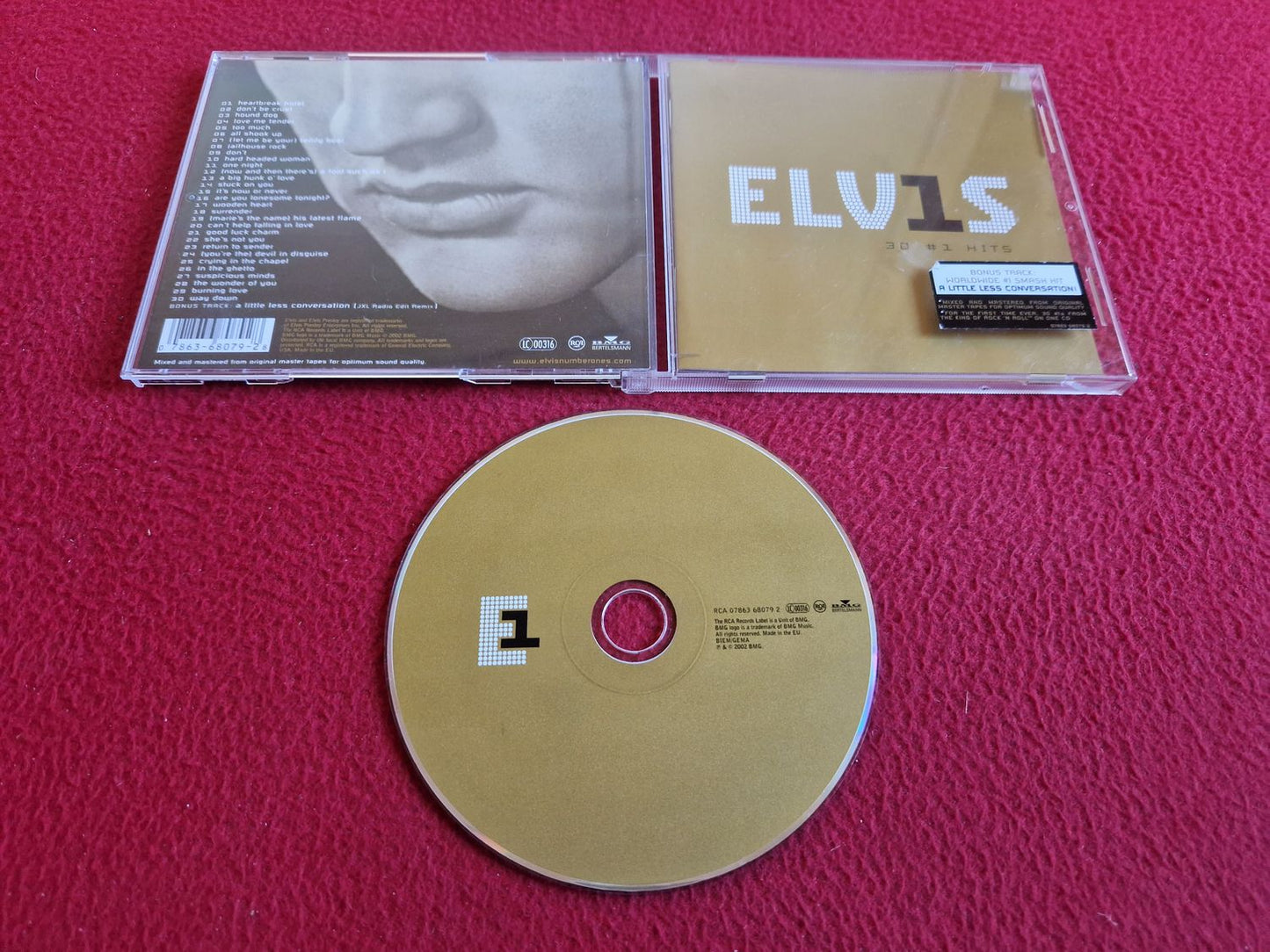 ELVIS PRESLEY ELVIS 30 #1 HITS CD