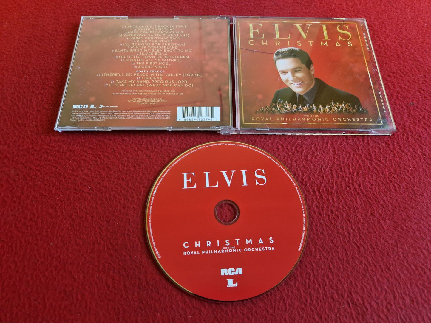 ELVIS PRESLEY ELVIS CHRISTMAS CD