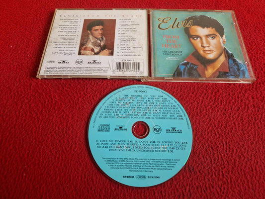 ELVIS PRESLEY FROM THE HEART HIS GREATEST LOVE SONGS CD