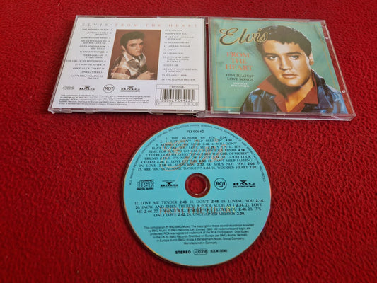 ELVIS PRESLEY FROM THE HEART HIS GREATEST LOVE SONGS CD
