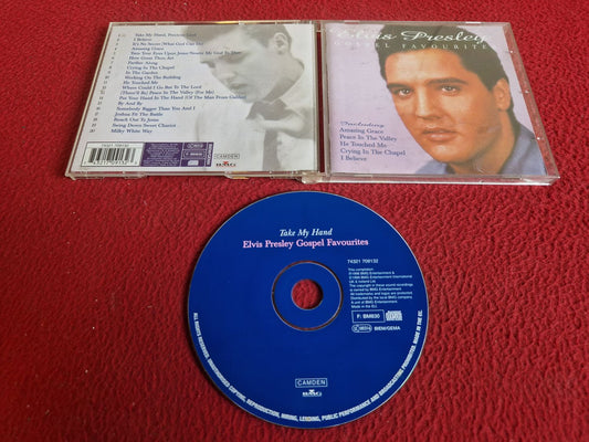 ELVIS PRESLEY GOSPEL FAVOURITES TAKE MY HAND CD