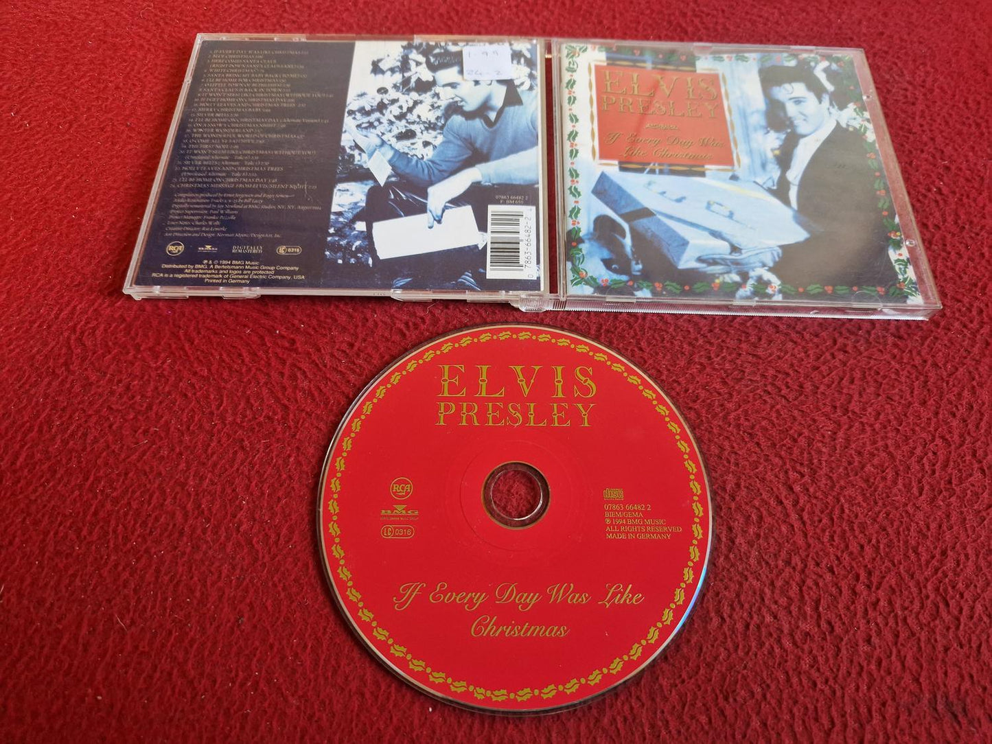 ELVIS PRESLEY IF EVERY DAY WAS LIKE CHRISTMAS CD