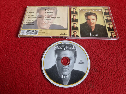 ELVIS PRESLEY LIVE CD