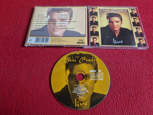 ELVIS PRESLEY LIVE CD