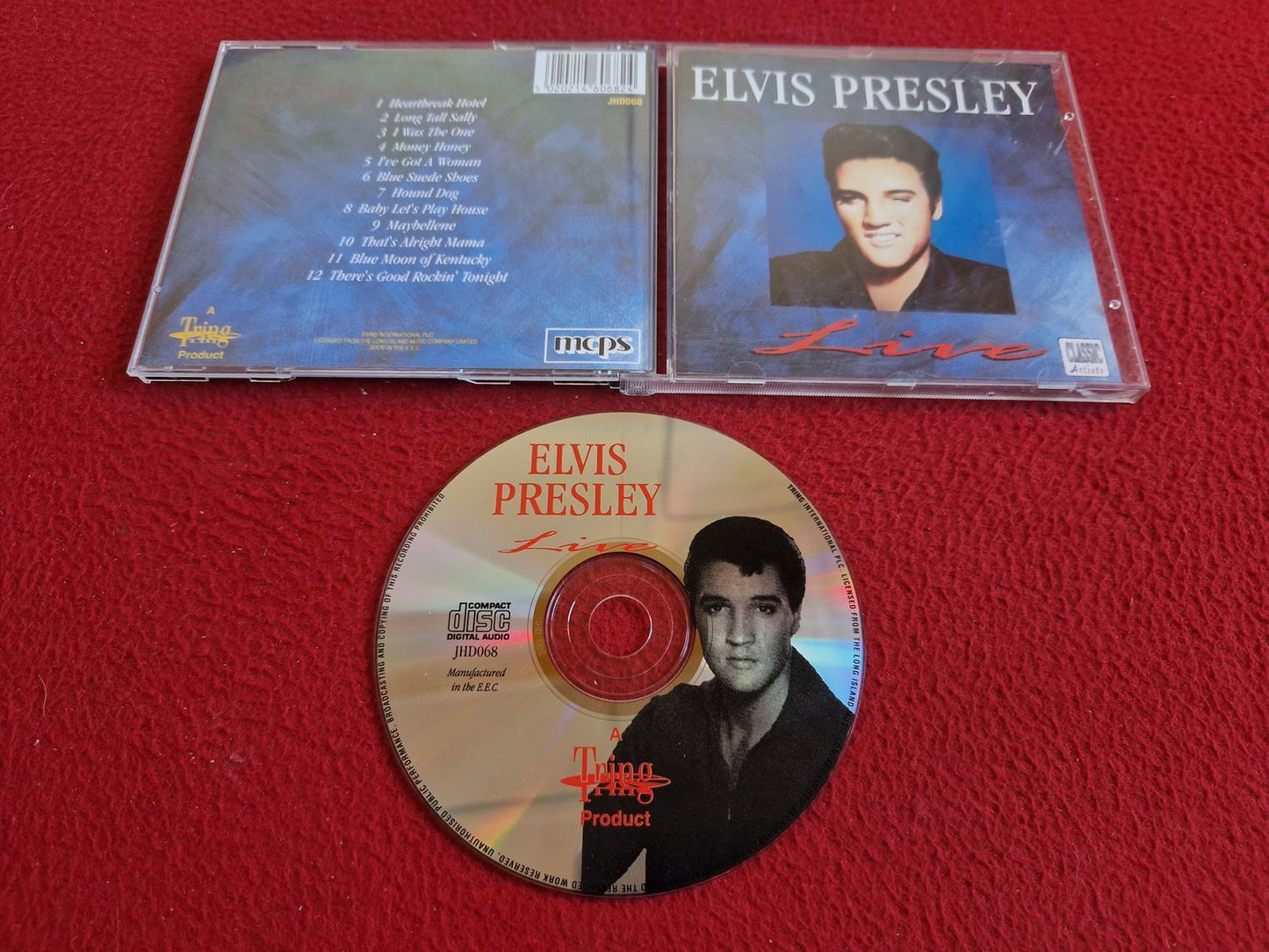 ELVIS PRESLEY LIVE CD