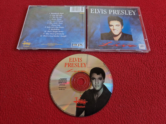 ELVIS PRESLEY LIVE CD