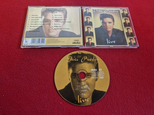 ELVIS PRESLEY LIVE till CD