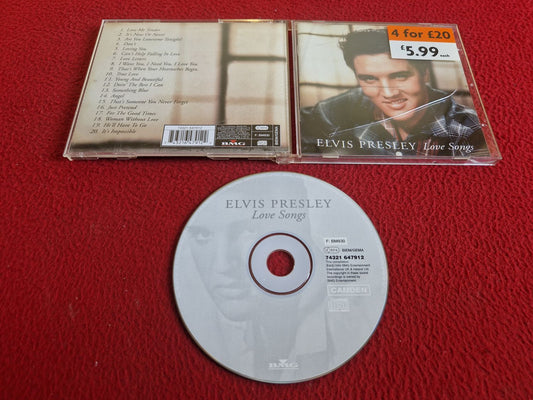 ELVIS PRESLEY LOVE SONGS CD