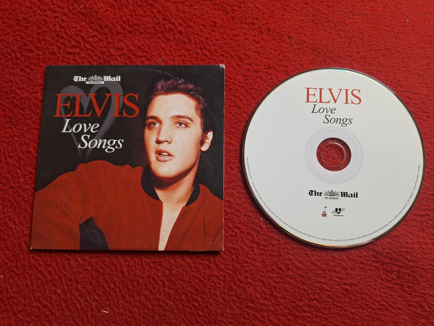 ELVIS PRESLEY LOVE SONGS [ THE MAIL ] CD