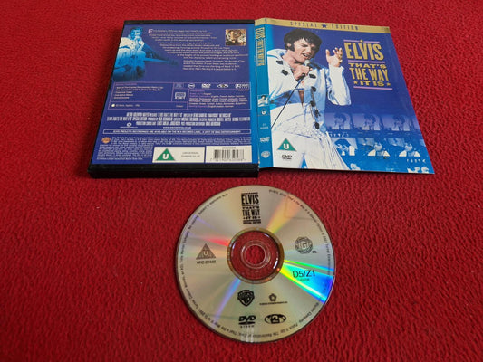ELVIS PRESLEY THAT'S THE WAY IT IS [ SNAPCASE ] DVD