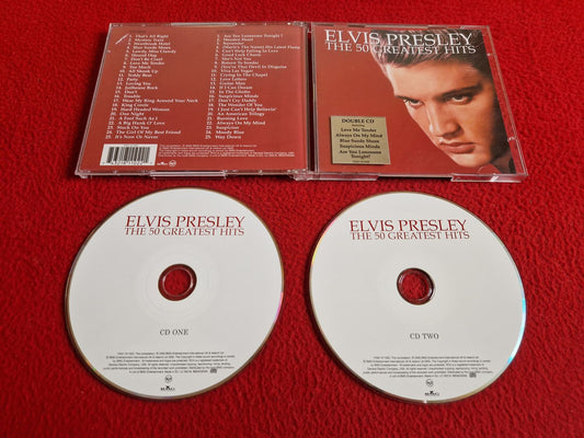 ELVIS PRESLEY THE 50 GREATEST HITS CD