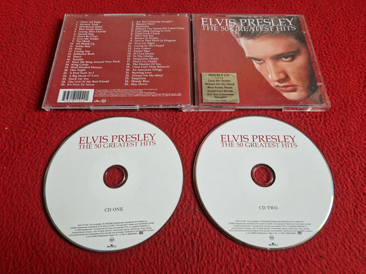 ELVIS PRESLEY THE 50 GREATEST HITS CD