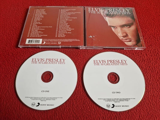 ELVIS PRESLEY THE 50 GREATEST HITS CD