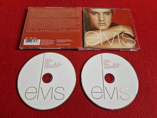 ELVIS PRESLEY THE 50 GREATEST LOVE SONGS CD