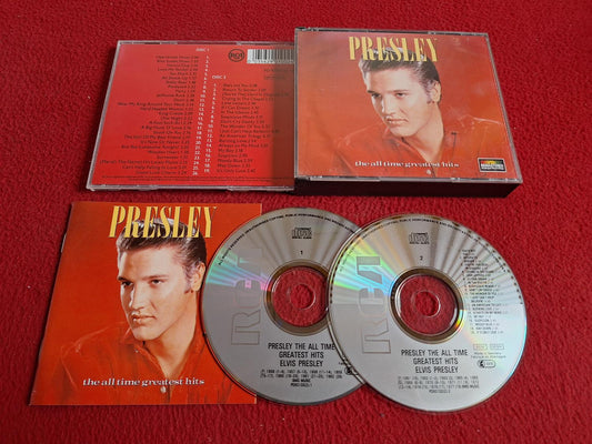 ELVIS PRESLEY THE ALL TIME GREATEST HITS CD BOX
