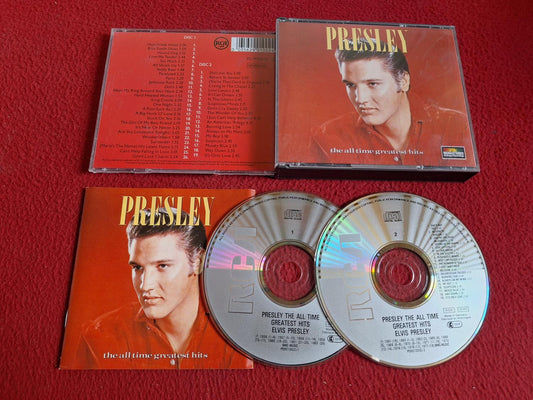 ELVIS PRESLEY THE ALL TIME GREATEST HITS CD BOX