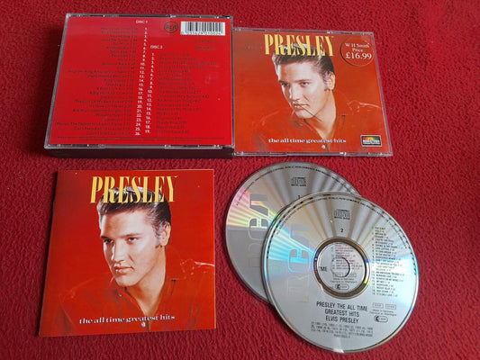 ELVIS PRESLEY THE ALL TIME GREATEST HITS CD BOX