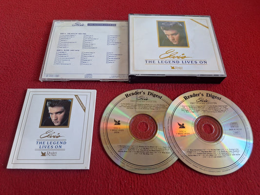 ELVIS PRESLEY THE LEGEND LIVES ON DISC 4 + 5 CD BOX