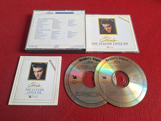 ELVIS PRESLEY THE LEGEND LIVES ON DISC 4 + 5 CD BOX