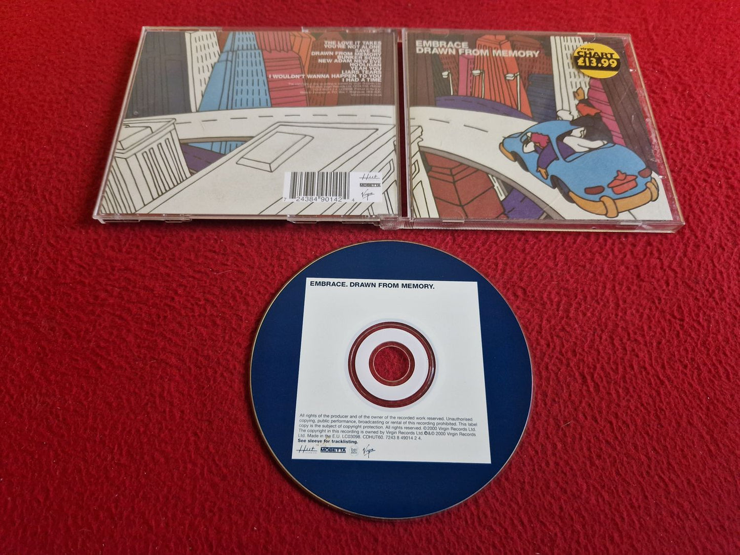 EMBRACE DRAWN FROM MEMORY CD