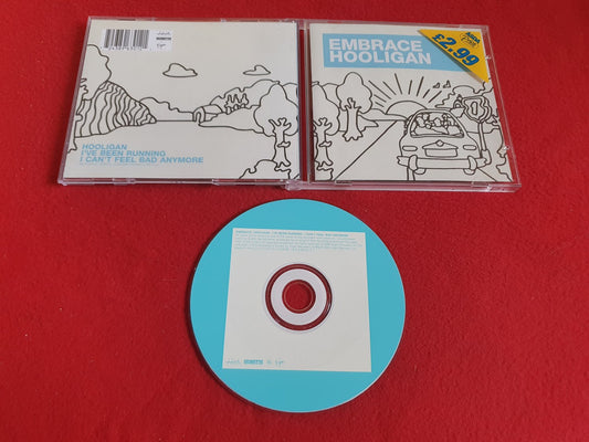 EMBRACE HOOLIGAN HOOLIGAN / I'VE BEEN RUNNING / I CAN'T FEEL BAD ANYMORE till CD
