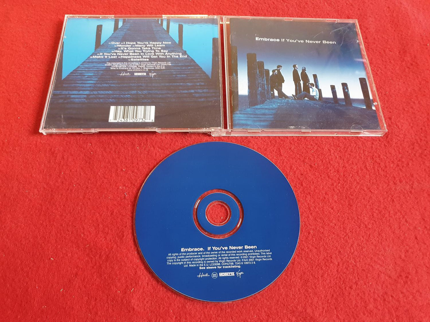 EMBRACE IF YOU'VE NEVER BEEN till CD