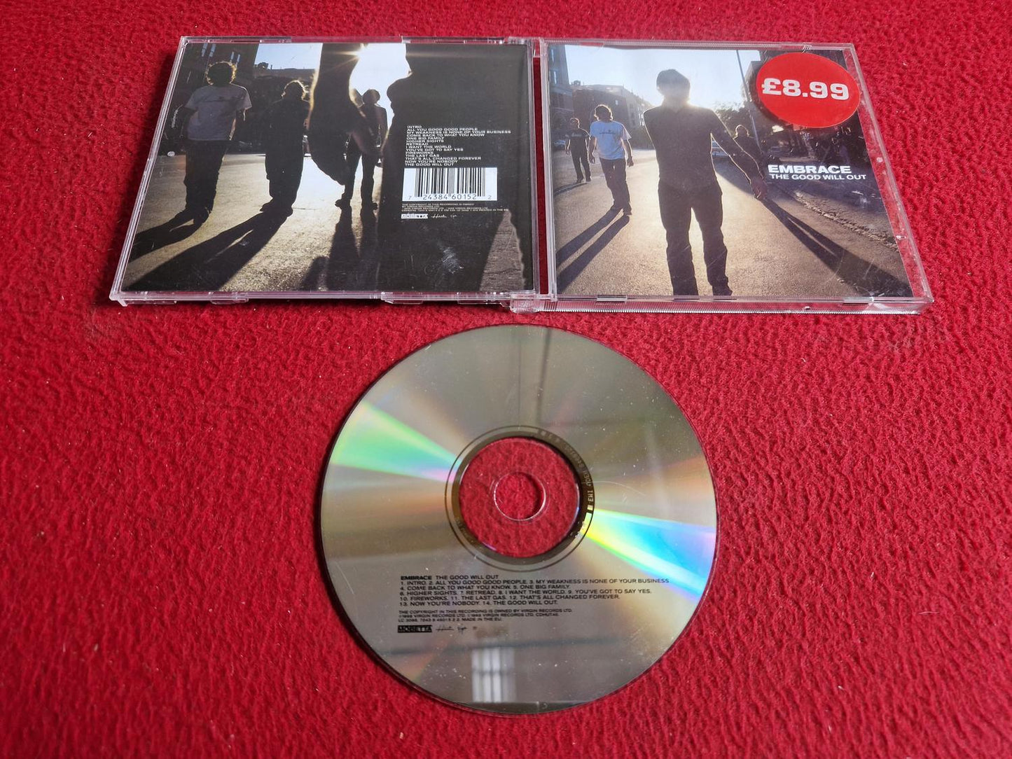 EMBRACE THE GOOD WILL OUT CD