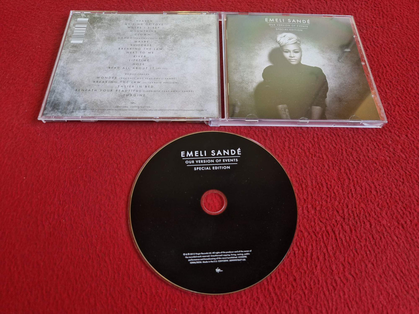 EMELI SANDE OUR VERSION OF EVENTS SPECIAL EDITION CD